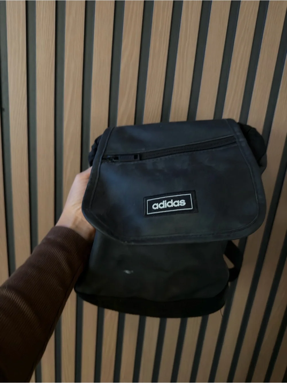adidas Black Compact Women's Backpack - Picture 6 of 6